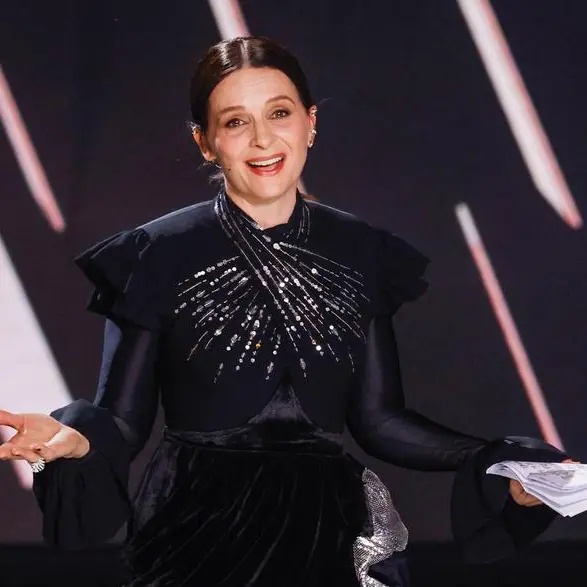 Actress Juliette Binoche honoured at Spanish Goya film awards