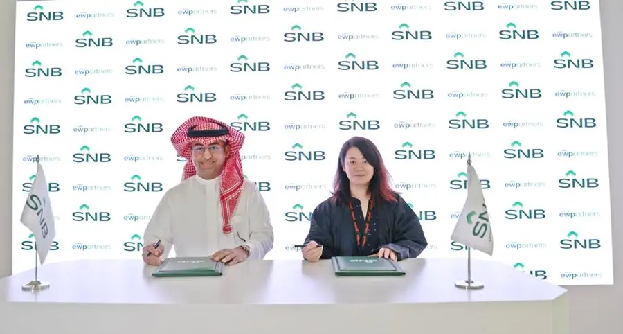 Ewpartners forms strategic partnership with the Saudi National Bank to enhance banking services in Saudi Arabia