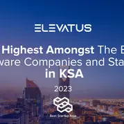 Elevatus ranks highest amongst the biggest software companies and startups in KSA