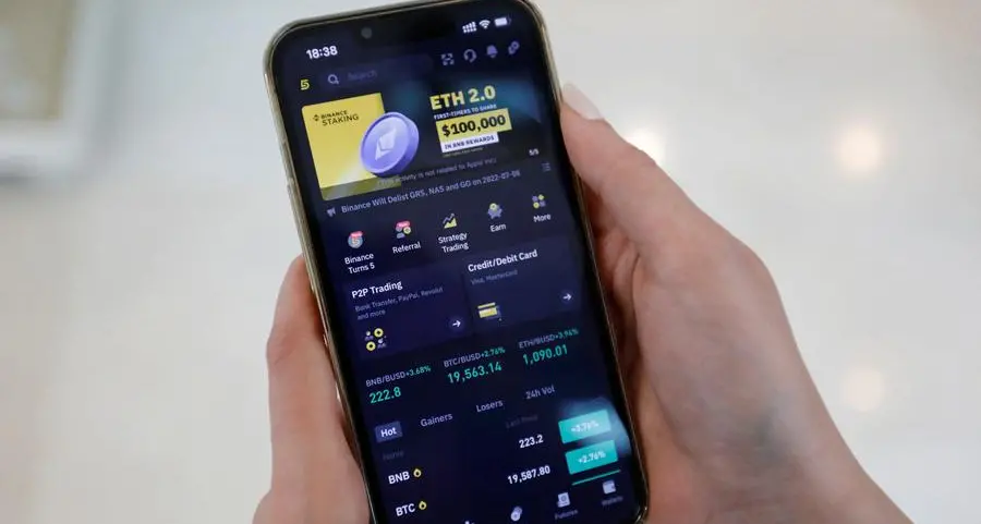 Binance halts deposits, withdrawals after technical glitches - CEO
