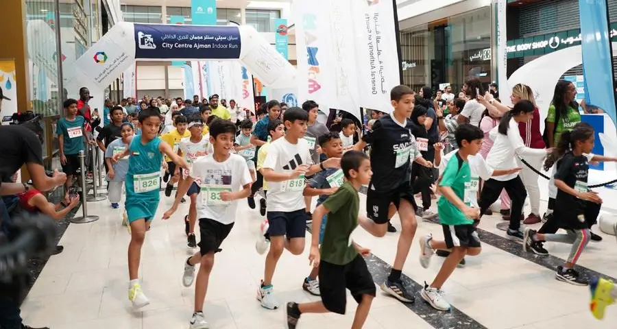 Ajman Tourism conducts the third edition of the City Centre Ajman Indoor Run