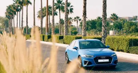 The Audi A4: even sportier and even more cutting edge -now available in the Middle East