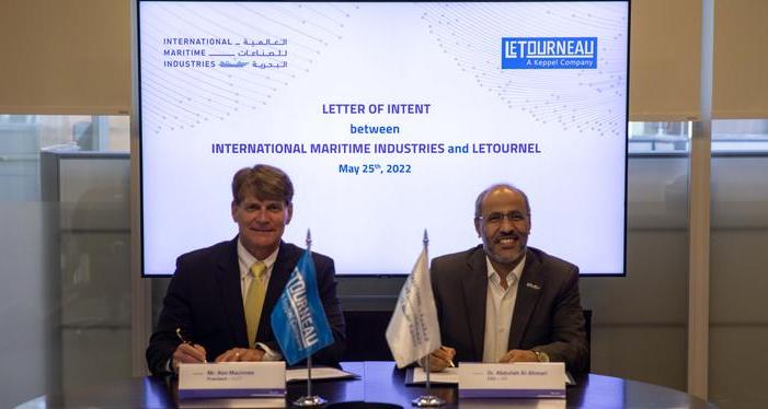 International Maritime Industries signs agreement with Keppel LeTourneau to collaborate on offshore rigs