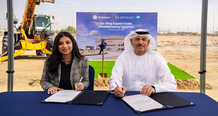 GE Aerospace marks groundbreaking of USD $50M On Wing Support facility in Dubai South