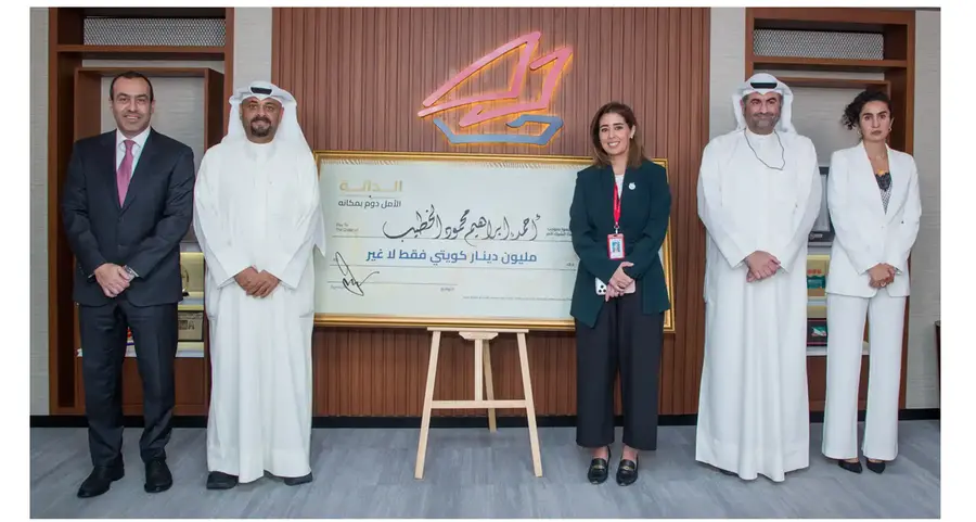 Ahmed Ibrahim Mahmoud Khatib wins KD1 Million with Gulf Bank’s Aldanah Millionaire