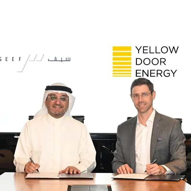 Seef Properties and Yellow Door Energy sign major 9.2 megawatts-peak agreement