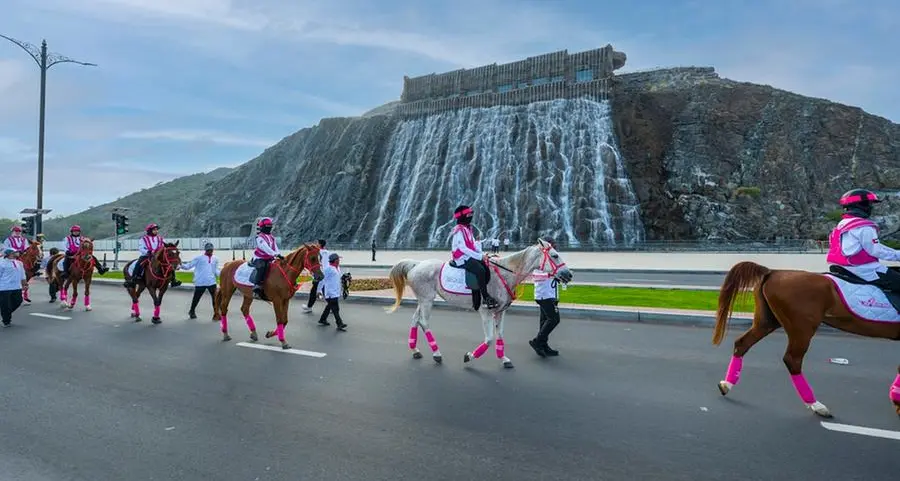 60,000 hours by 384 volunteers to kickstart the 11th Pink Caravan Ride nationwide awareness