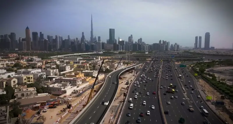 Dubai’s Al Khail Road upgrade: 80% complete, two bridges open