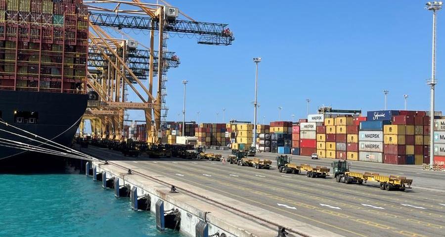 King Abdullah Port reports growth in container shipping operations during first half of year