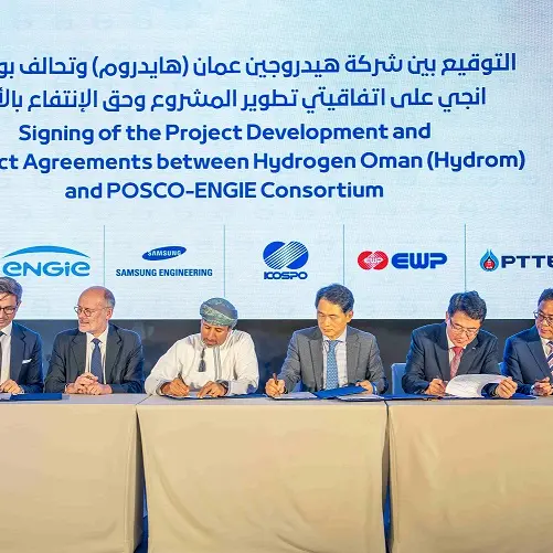 Engie-POSCO consortium expect to start construction on Oman green ammonia project in 2027\n