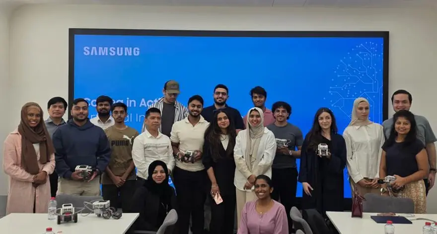 Samsung hosts interactive AI and coding session at UAE Codes 2025