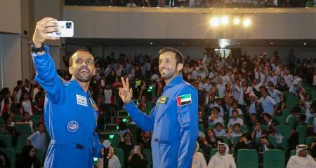 First Emirati astronaut in space motivates students of Emirates International School - Jumeirah