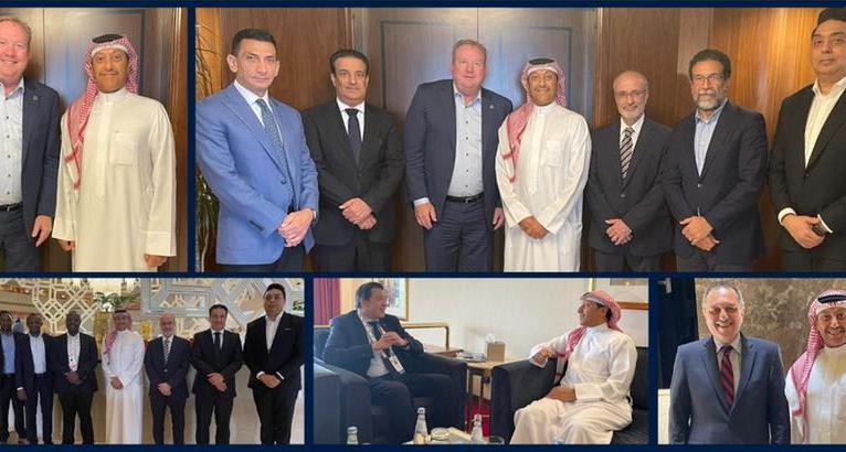 القائم بأعمال الرئيس التنفيذي لطيران الخليج يجتمع بنظرائه ضمن فعاليات الاجتماع السنوي لأياتا
