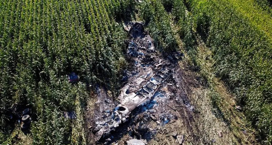 Crew members killed in Ukraine cargo plane crash in northern Greece