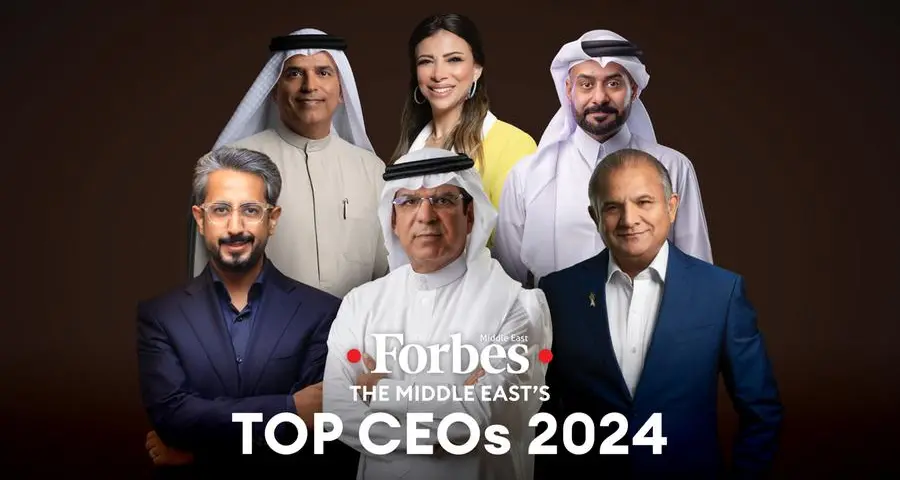 Forbes Middle East reveals the Middle East’s Top 100 CEOs 2024