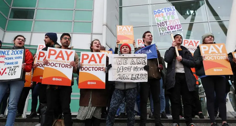 Junior doctors in England sets dates for 96-hour strikes