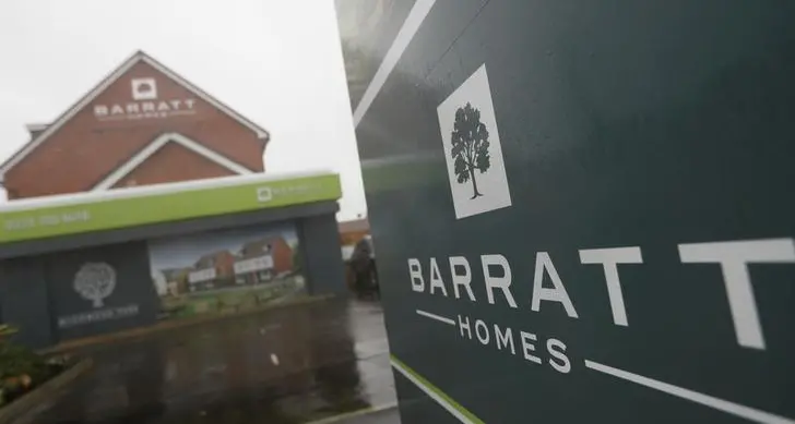 UK's Barratt flags market uncertainty as rising mortgage rates weigh