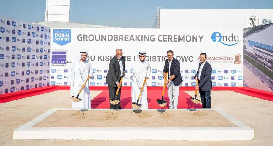 Dubai South and Indu Kishore logistics break ground on logistics facility