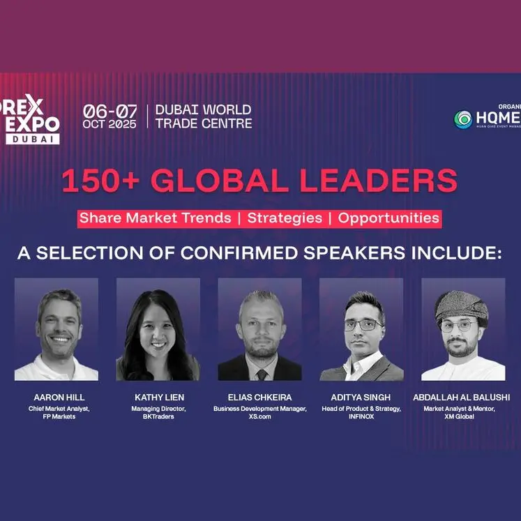 Forex Expo Dubai 2025 Conference to feature 150+ global FX and fintech leaders