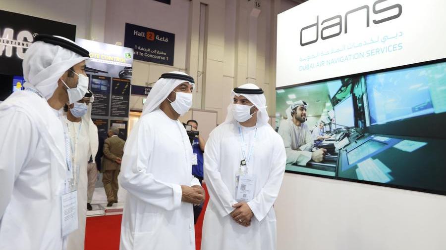 Dans briefs His Highness Sheikh Ahmed on achievements at Airport Show