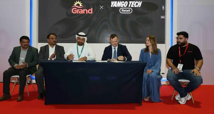 Yango Tech and Grand Hypermarkets sgn strategic partnership at Seamless Middle East 2025