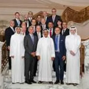 Khalaf Al Habtoor Welcomes Hilton Delegation led by Christopher J. Nassetta, President and CEO