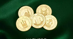 L’azurde celebrates Saudi National Day with 5 exclusive gold coins