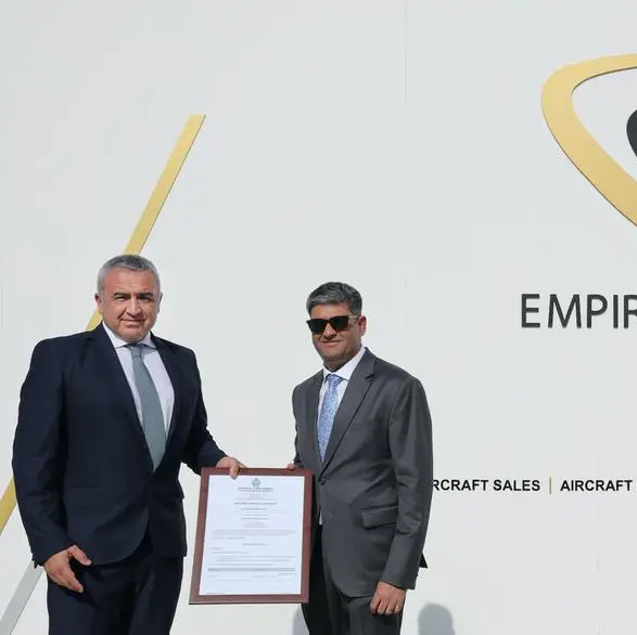 Empire Aviation Group becomes the first independent CAR CAMO in the Middle East approved by San Marino Civil Aviation Authority