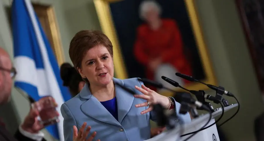Scotland's Sturgeon says nearly ready to outline plan for independence vote