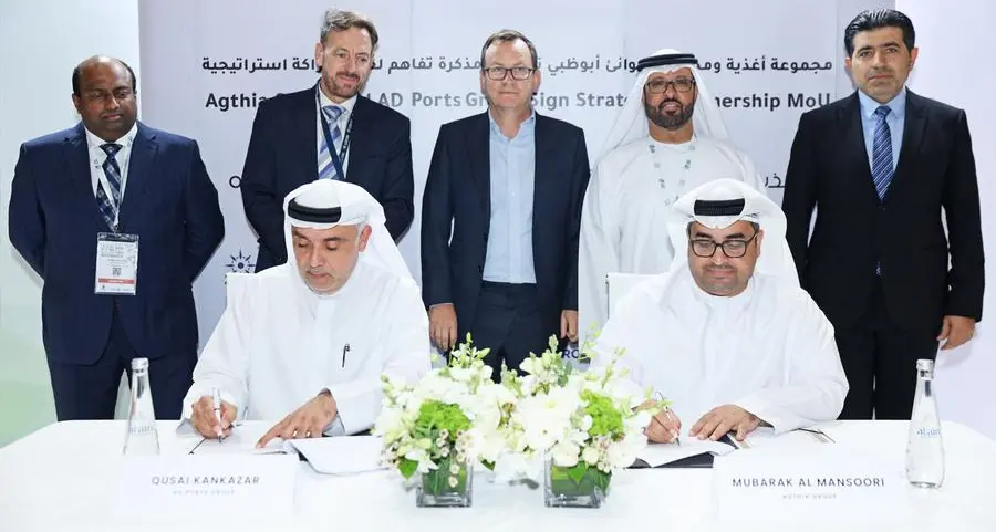Agthia Group and AD Ports Group sign strategic partnership MoU