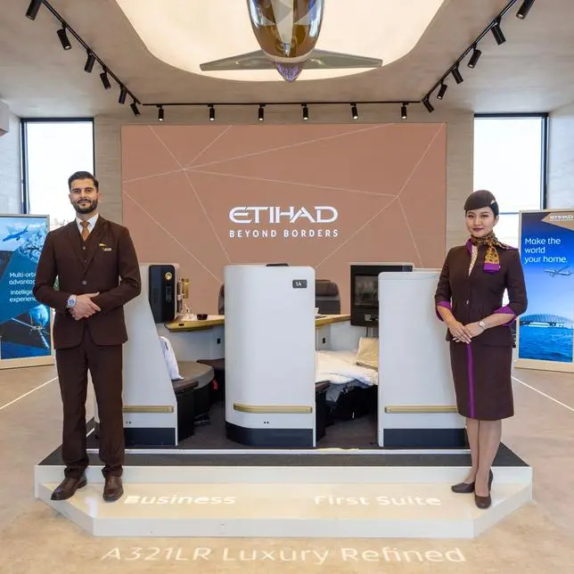 Etihad Airways showcases A321LR at Dubai Airshow