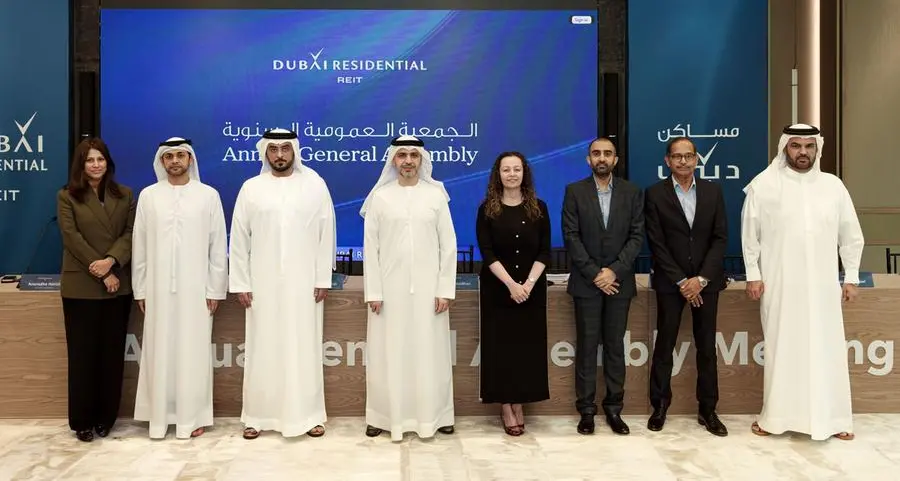 Dubai Residential REIT unitholders approve AED 550mln cash dividend for the second half of 2025 at Annual General Meeting