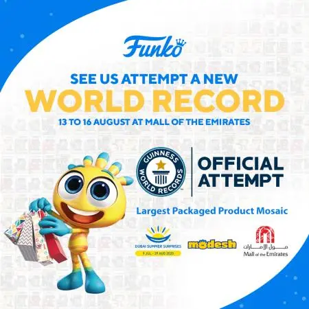 Mall of the Emirates to host and attempt to break the Guinness World Record