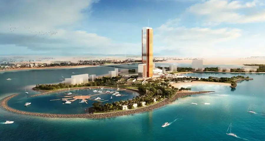 Wynn Resorts releases new, updated images of Wynn Al Marjan Island. Image Courtesy: Wynn Resorts