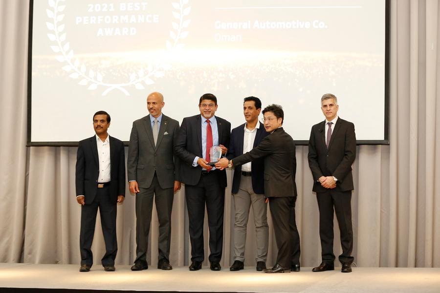 GAC offered with 2021 Finest Efficiency Award by Mitsubishi Motors MEA