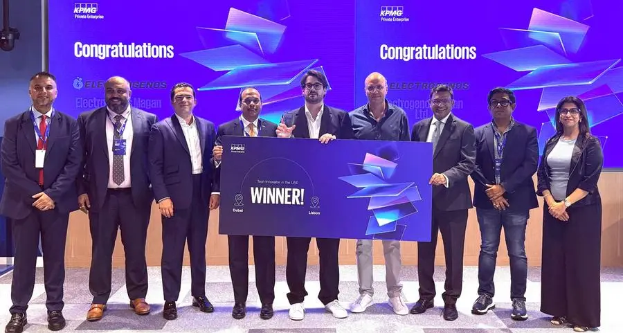 KPMG names Electrogenos UAE’s top tech Innovator 2025