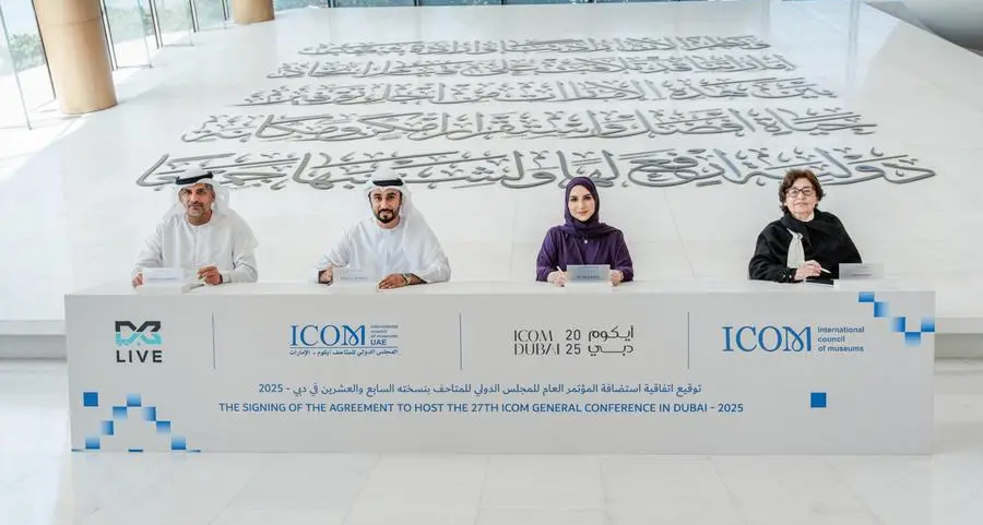 ICOM, the ICOM Dubai 2025 organising committee, ICOM-UAE, and DWTC sign landmark agreement