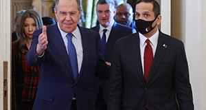 Qatar's foreign minister discusses Iran nuclear talks with Lavrov during Moscow visit