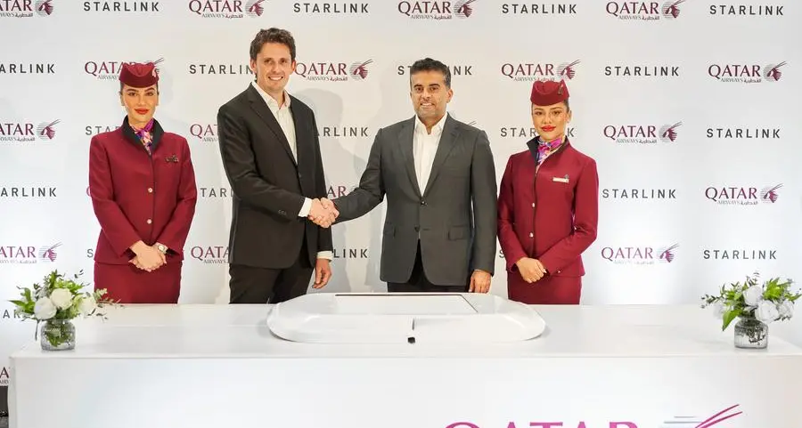 Qatar Airways to introduce complimentary Starlink Wi-Fi Onboard