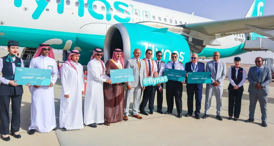 Flynas celebrates first direct flight between Riyadh and Al-Alamein on the North Coast in Egypt