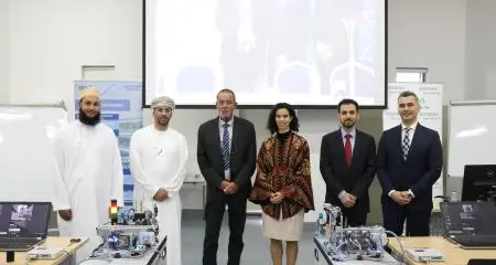 Siemens Mechatronic training laboratory opens at the German University of Technology in Oman (GUtech)