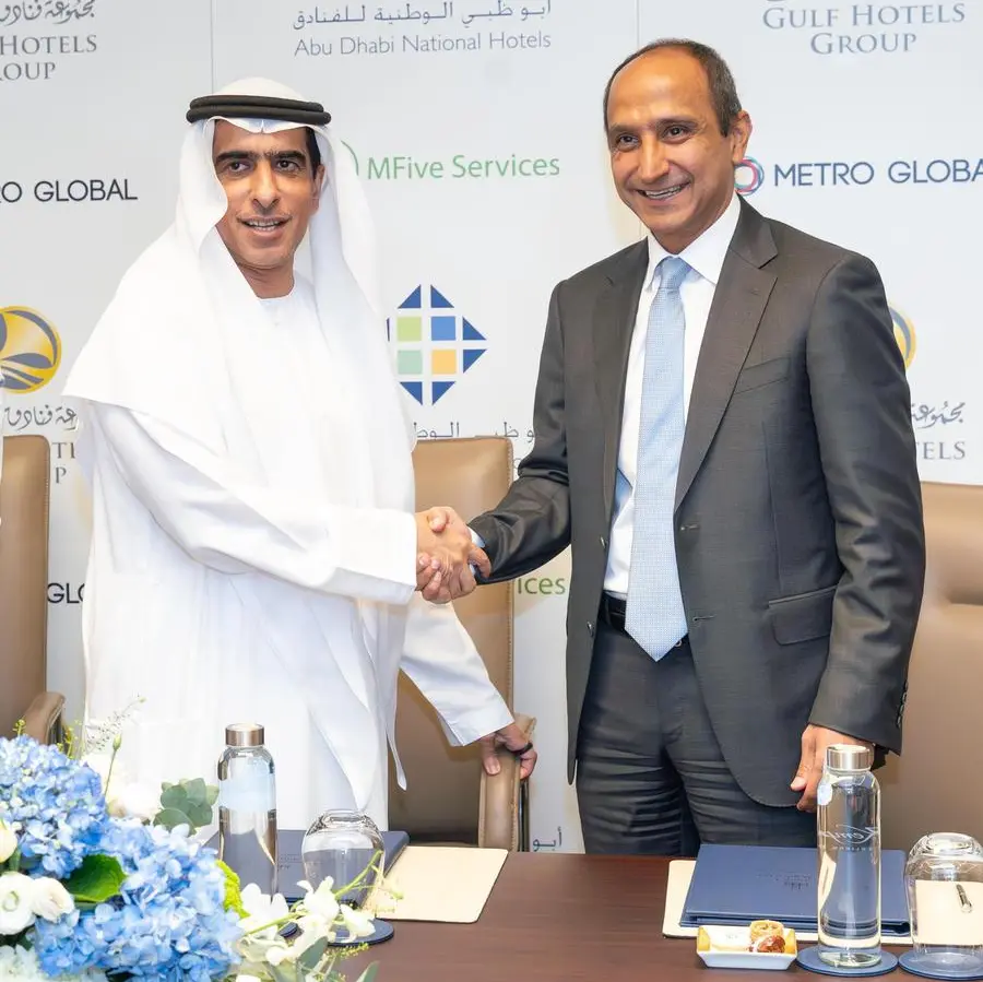 Gulf Hotels Group partners with Abu Dhabi National Hotels and Metro Global to launch MFive services in Bahrain
