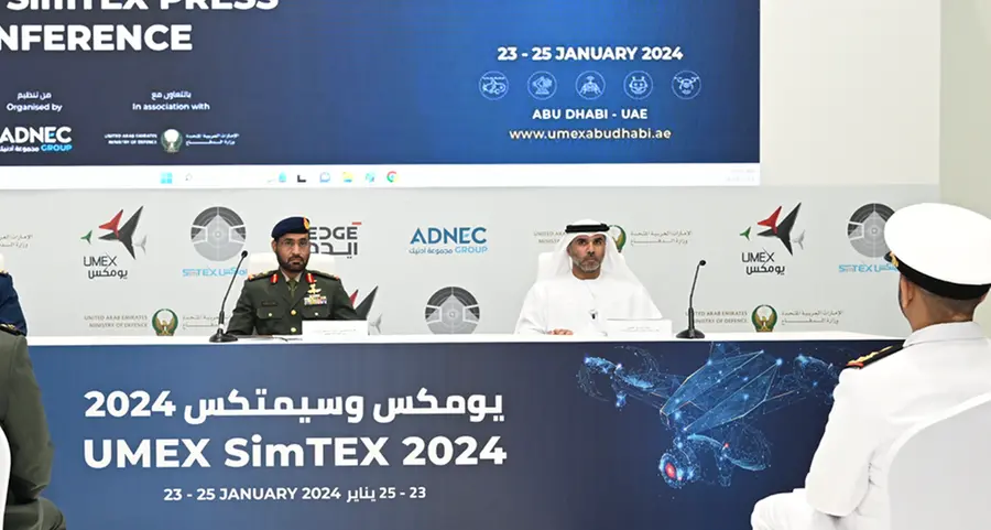 Record-breaking UMEX and SimTEX 2024 exhibition and conference set to launch next week in Abu Dhabi with unprecedented local and global participation