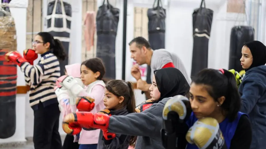 Gaza's only Boxing Club for girls