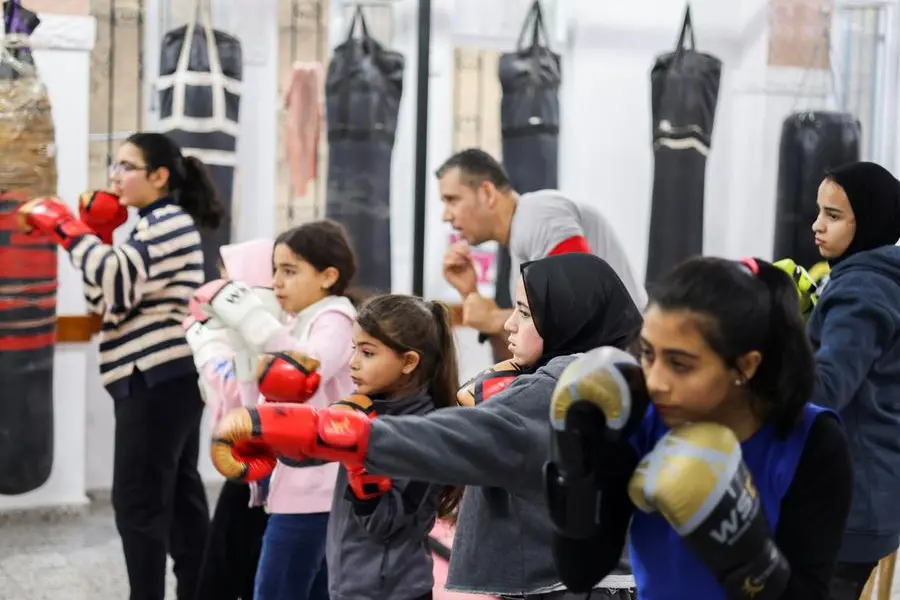 Gaza's only Boxing Club for girls