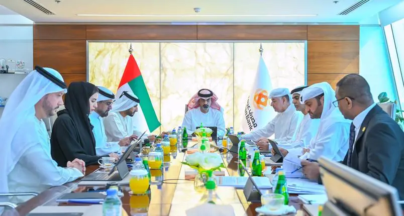 His Highness Sheikh Ammar bin Humaid Al Nuaimi Chairs Ajman Bank Board of Directors Meeting