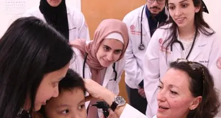 Cornell Stars help trainee doctors learn new skills at Weill Cornell Medicine - Qatar