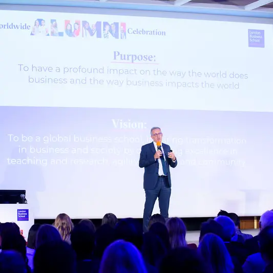 London Business School brings strategic leadership insights to MENA at Dubai and Riyadh alumni events