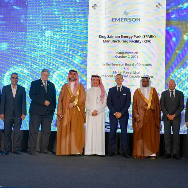 Emerson opens new Saudi Arabia manufacturing hub at King Salman Energy Park