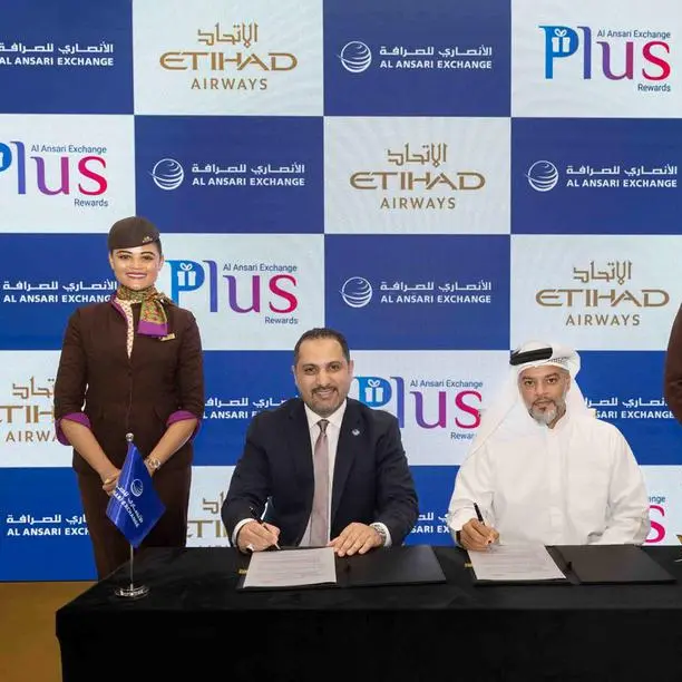 Al Ansari Exchange signs a strategic partnership with Etihad Airways